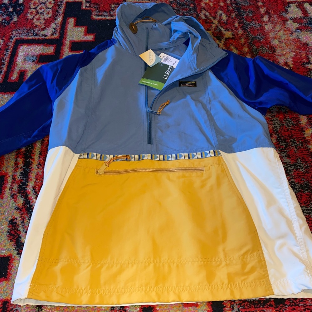 L.L. Bean Mountain Classic Anorak, Multi-Color